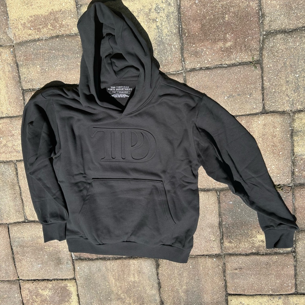 Black Taylor Swift TTPD Hoodie